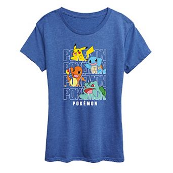 Women's Pokémon Stacked Graphic Tee