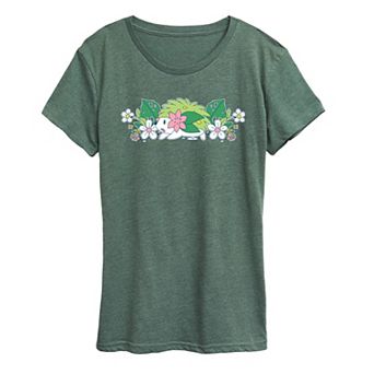 Women's Pokémon Shaymin Floral Graphic Tee