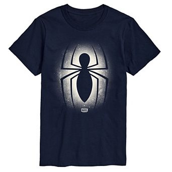 Big & Tall Marvel Spider-Man Symbol Spray Graphic Tee