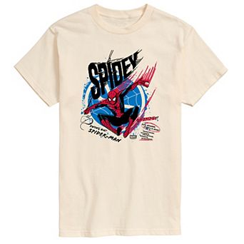 Big & Tall Marvel Spider-Man Spidey Swing On Graphic Tee