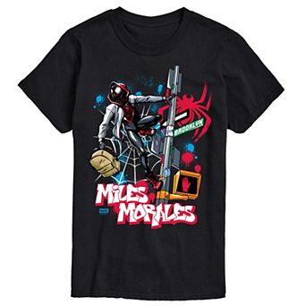 Big & Tall Marvel Spider-Man Miles Morales Graphic Tee