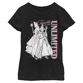 Girls 7-16 Wicked For Good Together We Are Unlimited Graphic Tee