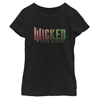 Girls 7-16 Wicked For Good Short Sleeve Graphic Tee