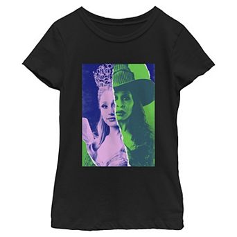 Girls 7-16 Wicked For Good Glinda & Elphaba Graphic Tee