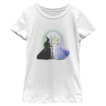 Girls 7-16 Wicked For Good Wicked Short Sleeve Graphic Tee