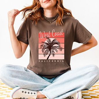 Simply Sage Market West Coast California Garment Dyed Tee