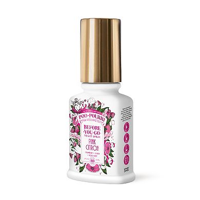 Poo-Pourri 2-oz. Pink Citron Before-You-Go Toilet Spray Essential Oil Blend