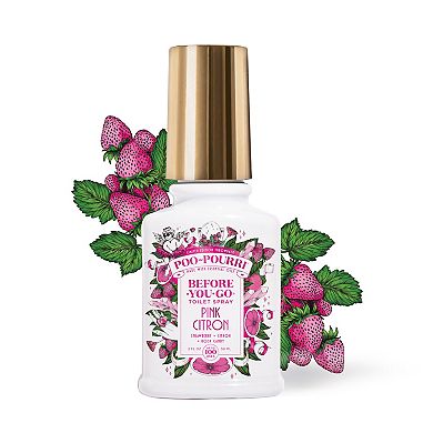 Poo-Pourri 2-oz. Pink Citron Before-You-Go Toilet Spray Essential Oil Blend