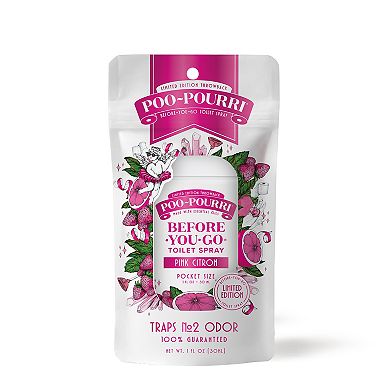 Poo-Pourri Before You Go Pink Citron Pocket Sprayer