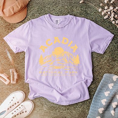 Simply Sage Market Vintage Acadia National Park Garment Dyed Tee