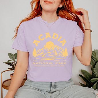 Simply Sage Market Vintage Acadia National Park Garment Dyed Tee