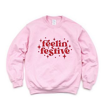 Whimsical Feelin Festive - Women's Graphic Sweatshirt