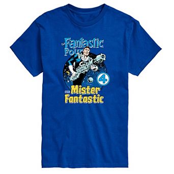 Big & Tall Marvel The Fantastic Four: First Steps Mr. Fantastic Graphic Tee