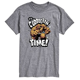 Big & Tall Marvel The Fantastic Four: First Steps Marvel The Thing It's Clobberin' Time Graphic Tee