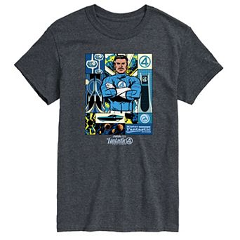 Big & Tall Marvel The Fantastic Four: First Steps Mr. Fantastic Graphic Tee