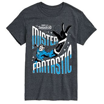 Big & Tall Marvel The Fantastic Four: First Steps Mr. Fantastic Graphic Tee