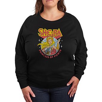Plus Size She-Ra Princess Of Power French Terry Long Sleeve Tee