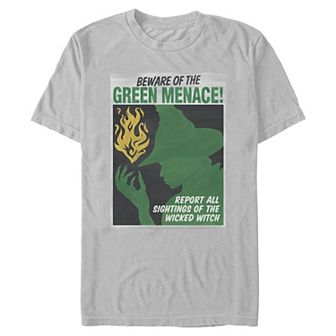 Men's Wicked For Good Beware Of The Green Menace Graphic Tee