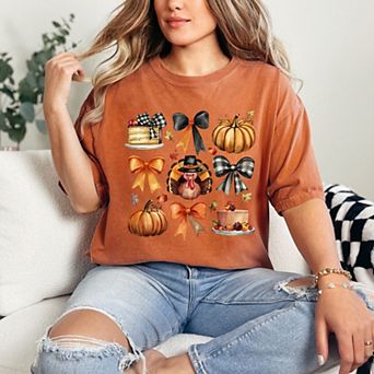 Simply Sage Market Turkey Coquette Garment Dyed Tee