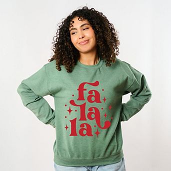 Whimsical Fa La La - Womens Sweatshirt