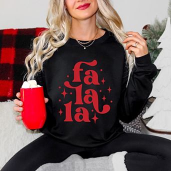 Simply Sage Market Whimsical Fa La La Sweatshirt