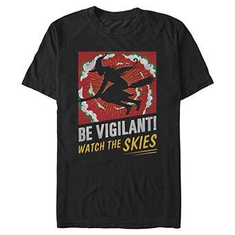 Men's Wicked For Good Watch The Skies Graphic Tee