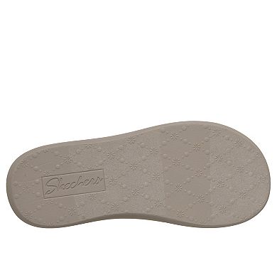 Skechers® Asana Luxe Braided Women's Cushioned Thong Sandals