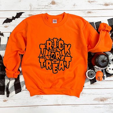 Simply Sage Market Trick Or Treat Web Sweatshirt