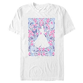 Men's Wicked For Good Glinda Floral Print Graphic Tee