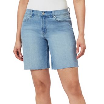 Juniors' WallFlower Tomboy Insta Stretch Low Rise Bermuda Shorts