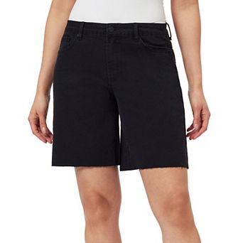 Juniors' WallFlower Tomboy Insta Stretch Low Rise Bermuda Shorts