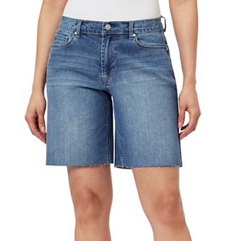 Juniors' WallFlower Tomboy Insta Stretch Low Rise Bermuda Shorts