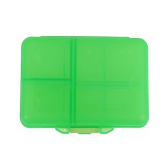 Durable 9 Grids Double Layer Medicine Case for Travel 1 pc