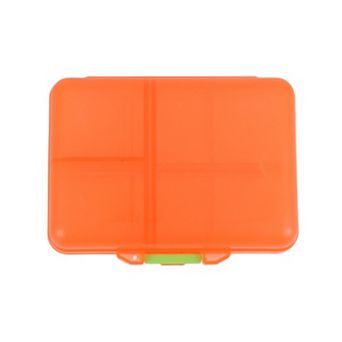 Durable 9 Grids Double Layer Medicine Case for Travel 1 pc