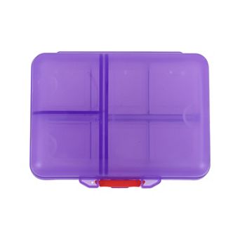 Durable 9 Grids Double Layer Medicine Case for Travel 1 pc