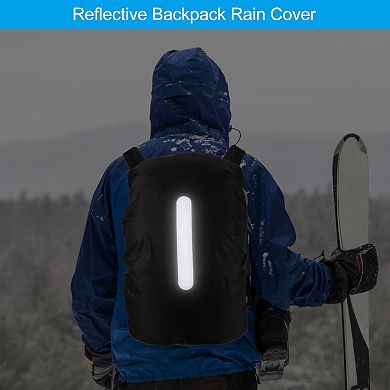 75-85L Waterproof Backpack Rain Cover, Non-Slip Backpack Cover with Reflective Strap