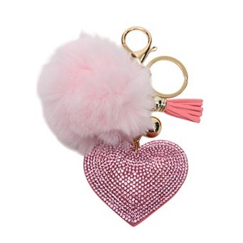 Fashionable Heart Handbag Charm 5.91" 1 pc
