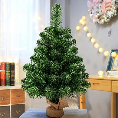 Costway 2/3Ft Season Decoration PVC Artificial Small Christmas Tree