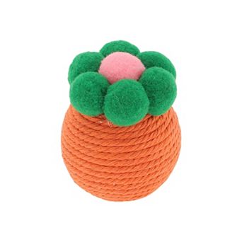 Cat Playing Ball, Interactive Cat Balls, Safe Teeth Cleaning Cat Chew Balls 2.56"x2.01"