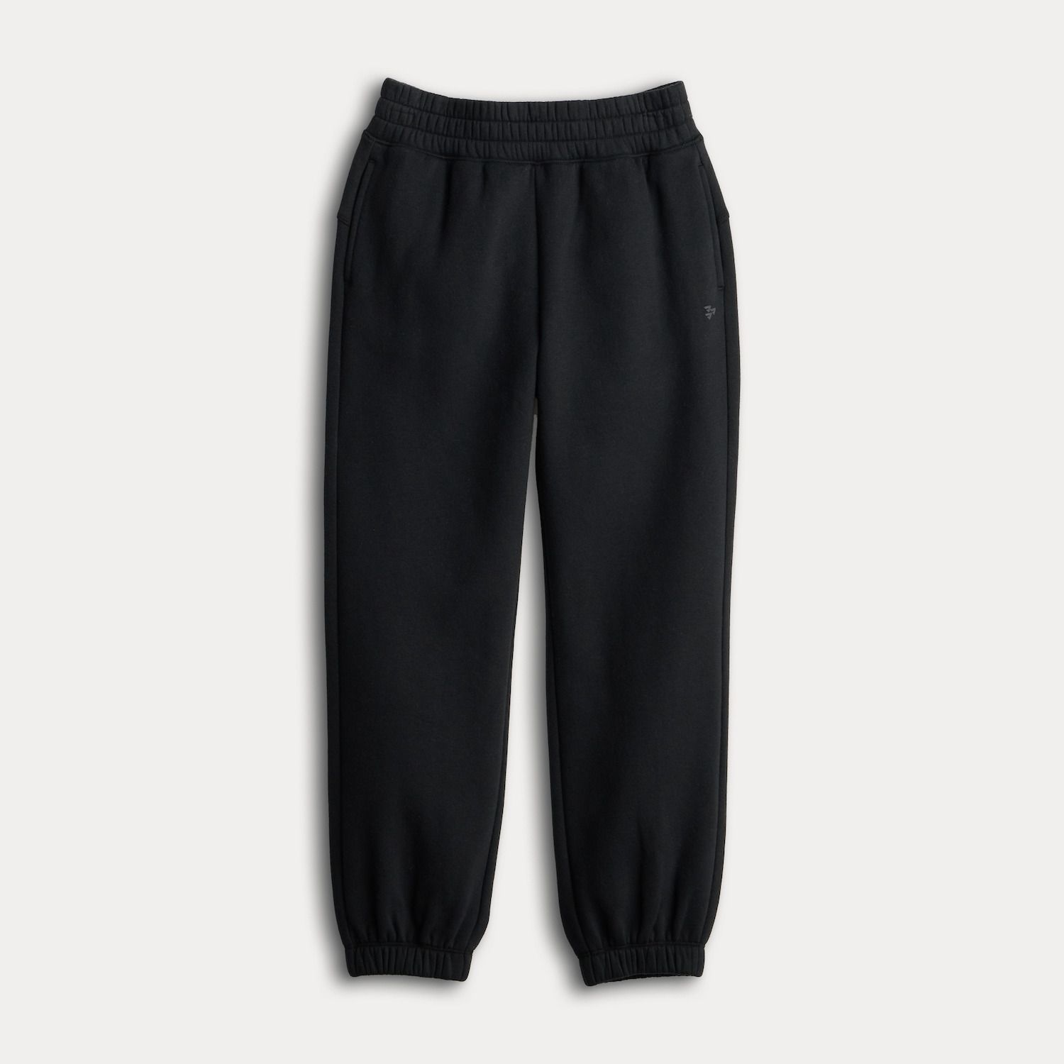 Брюки Tek Gear® Relaxed Joggers для девочек, цвет: Чёрный