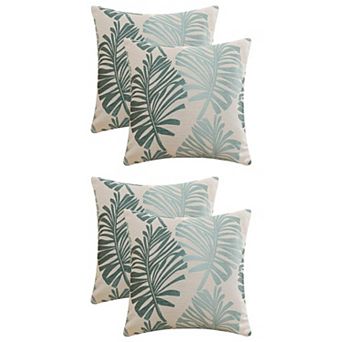 4 pc Throw Pillow Covers Decorative Farmhouse Soft Pillow Cases 18x18&22x22 Inch