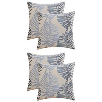 4 pc Throw Pillow Covers Decorative Farmhouse Soft Pillow Cases 18x18&22x22 Inch