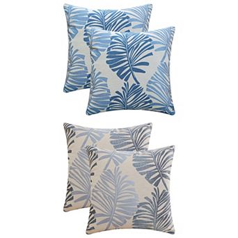 4 pc Throw Pillow Covers Decorative Farmhouse Pillow Case Soft Cushion Pillowcase 18x18&22x22 Inch