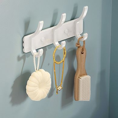 1 Pc Coat Rack Wall Mount, Hat Rack with 3 Hook for Wall, Towel Hooks for Bathrooms
