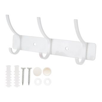 1 pc Coat Rack Wall Mount, Hat Rack with 3 Hook for Wall, Towel Hooks for Bathrooms
