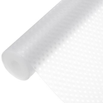 Shelf Liner, Non-Slip Drawer Liner 15-3/4" x 196-7/8" EVA Liner with Braid Pattern