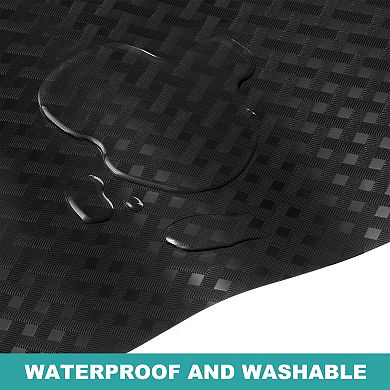 Shelf Liner, Non-Slip Drawer Liner 19-11/16" x 196-7/8" EVA Liner with Braid Pattern