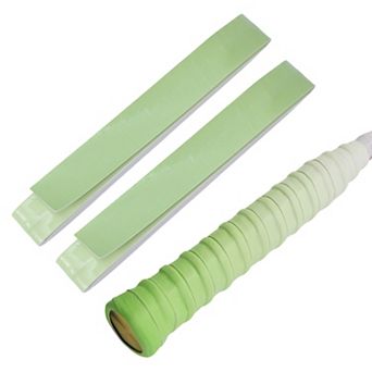 2 pc Tennis Racket Grip Tape, Nonporous Ribbed Anti-Slip Racket Overgrip Tape