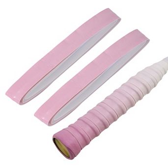 2 pc Tennis Racket Grip Tape, Nonporous Ribbed Anti-Slip Racket Overgrip Tape