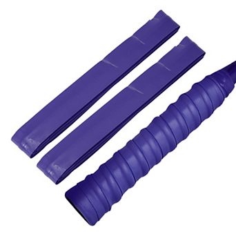 2 pc Tennis Racket Grip Tape, Nonporous Ribbed Anti-Slip Racket Overgrip Tape